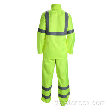 HIVIS Uniform Jacket Band wasserdichtes Regenmantel für Männer